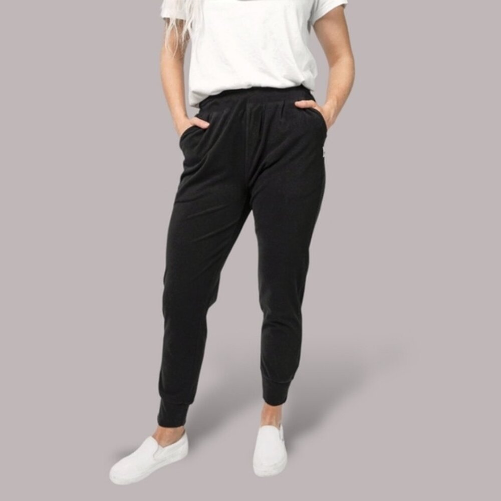 Dalia Collection Fleece Lining Jogger Pants- Size XS